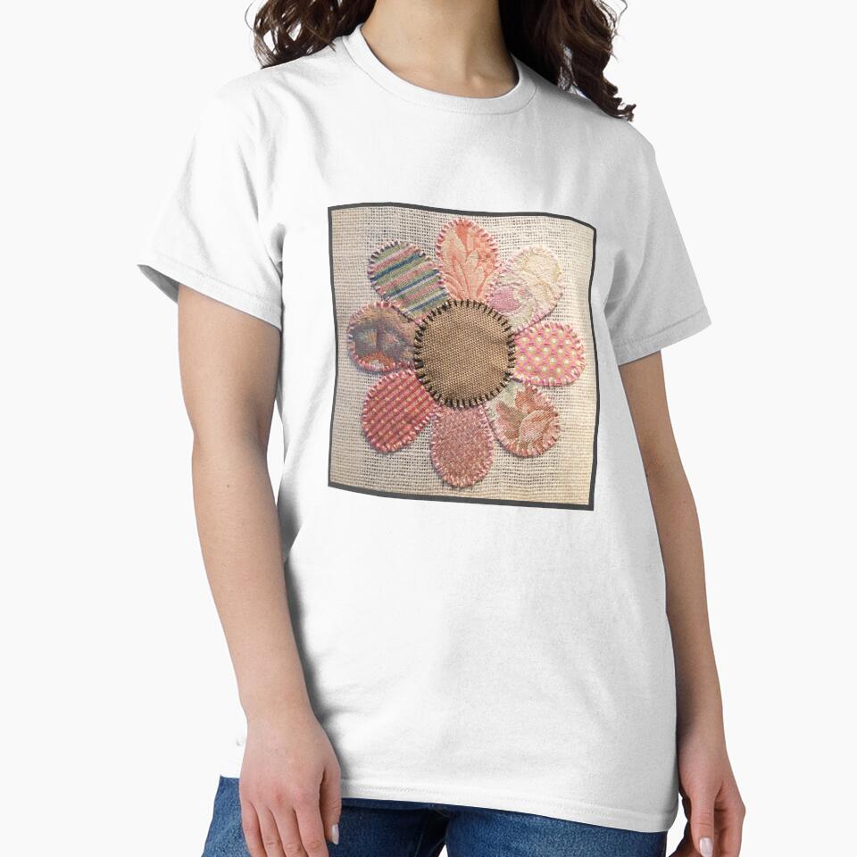 Excerpt from 3 Flowers #1-Pink Flower by ErinBrieArt