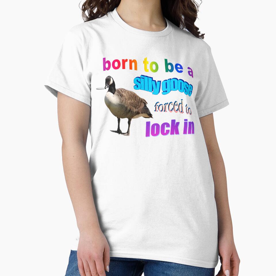 Born to be a silly goose, forced to lock in word art by snazzyseagull