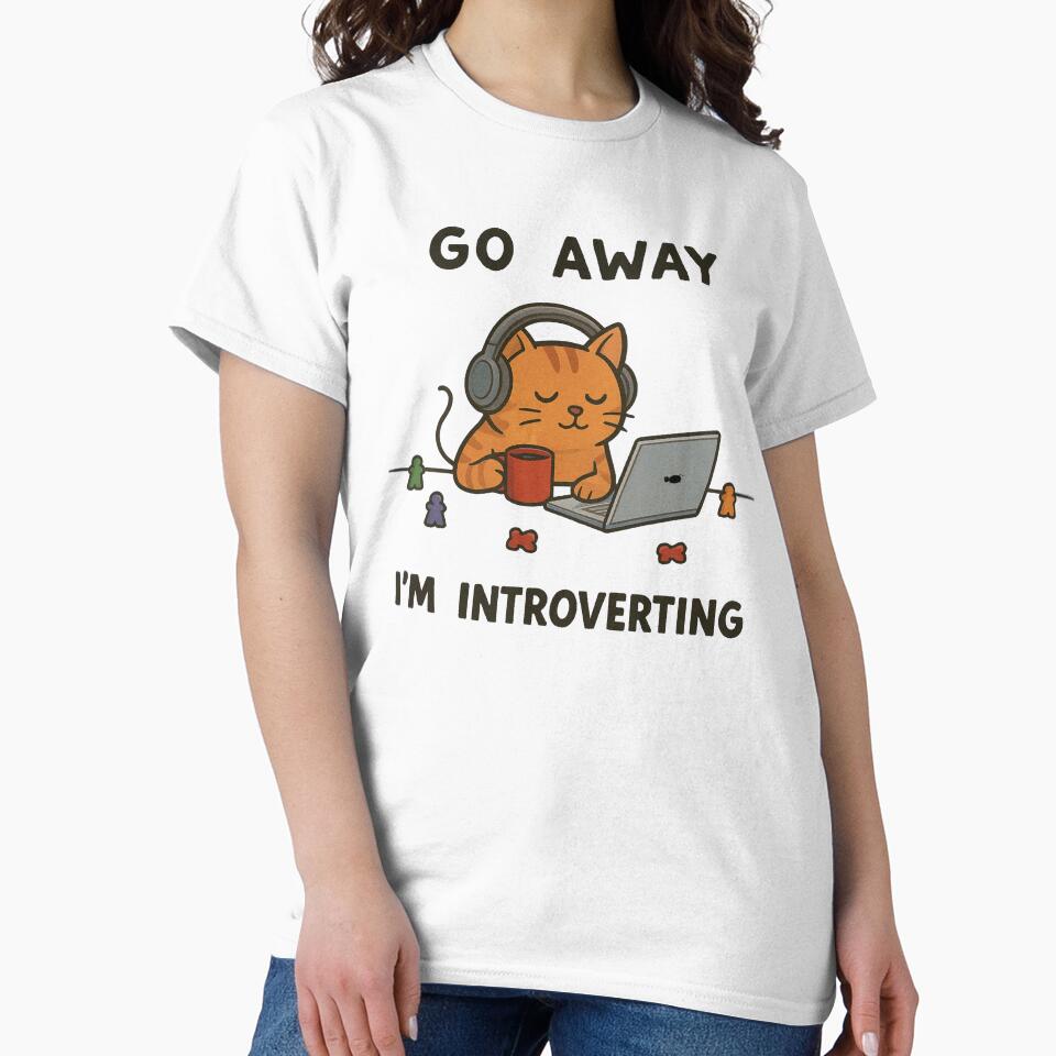 Peacefully working cat for introverts people! by FatPumaCompany