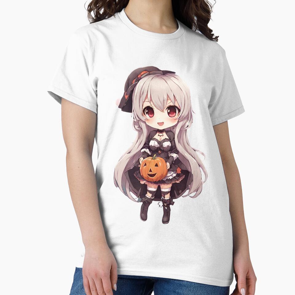 Chibi Halloween Delight: Spooky Cuteness Unleashed by Anime-Community