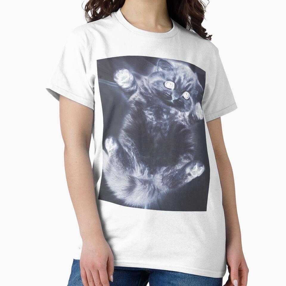 HeavenlyKitty – Ethereal Angelcore Cat with Celestial Glow by Небесный котенок