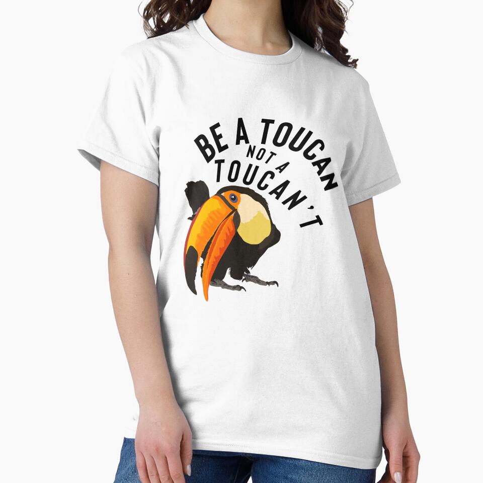 T is for Toucan,Toucan – Colorful Tropical Bird Wildlife Illustration by PrettylittlepastelUk