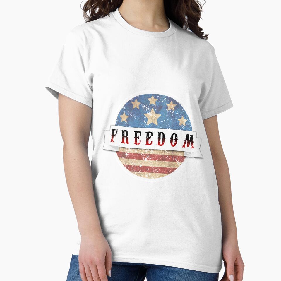 Freedom USA T-Shirt  for Men and Women by AllStarMerch