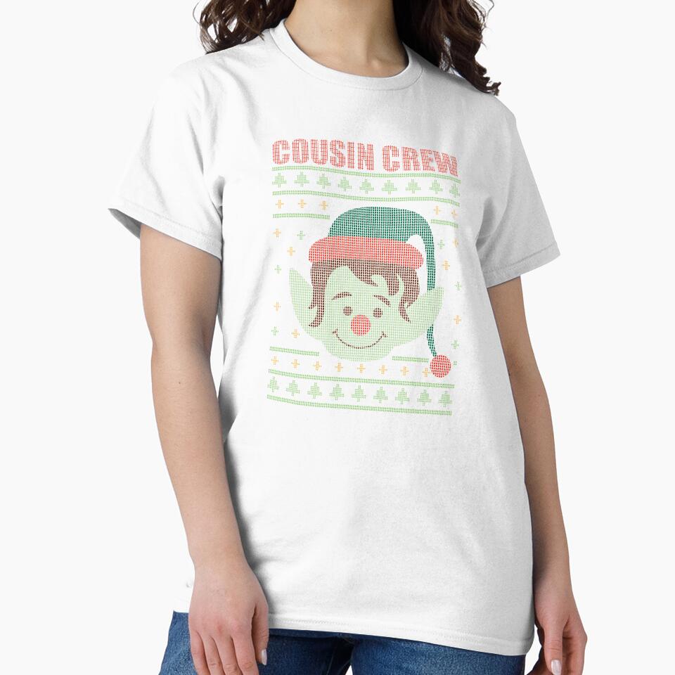 Cousin Crew Elf Christmas Reunion Family Gift by haselshirt