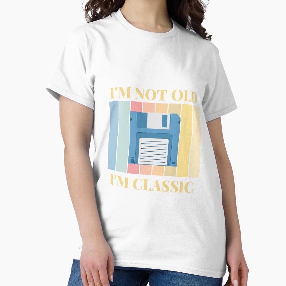 I'm not old, I'm vintage, Floppy Disk 1.4" by Reichcorp