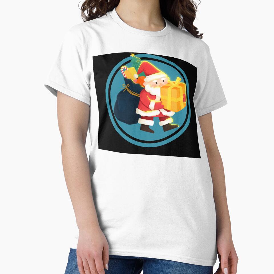 Christmas Standard Print long sleeve Clothing by “Popvanta – pop-culture-t-shirt-store