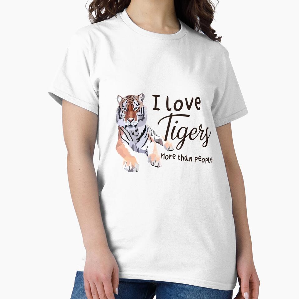 T is for Tiger,Tiger Artwork – Majestic Big Cat Illustration and Wildlife Design by PrettylittlepastelUk