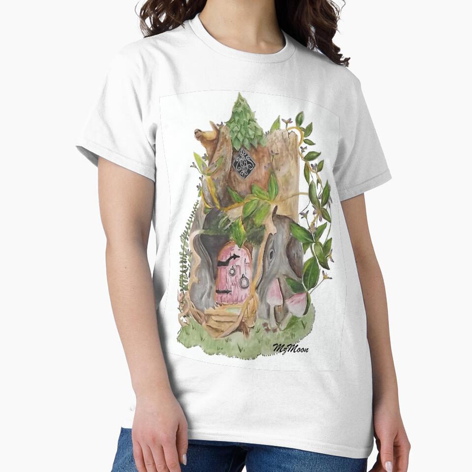 Floral Fairy House by Mz Moon Art