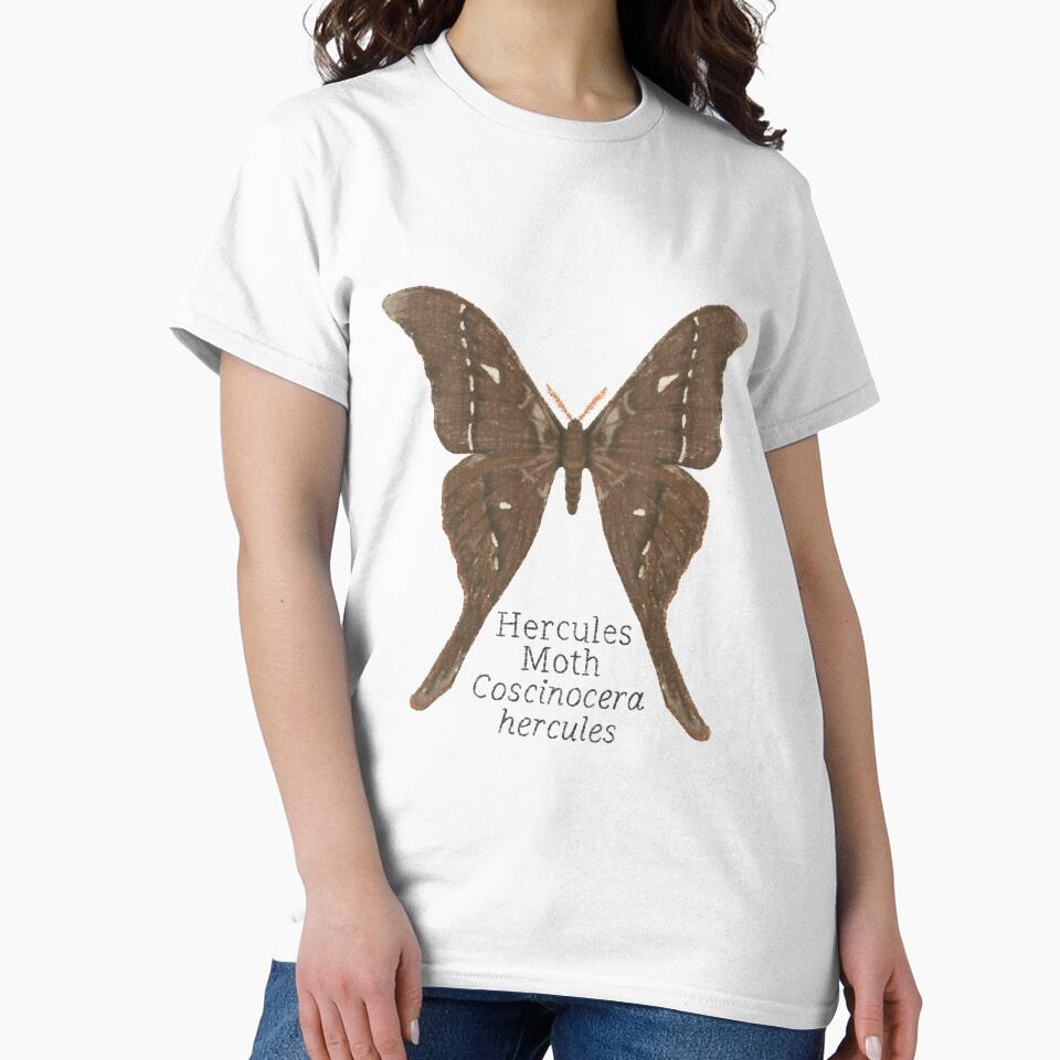 Hercules Moth by WyrdandWoven