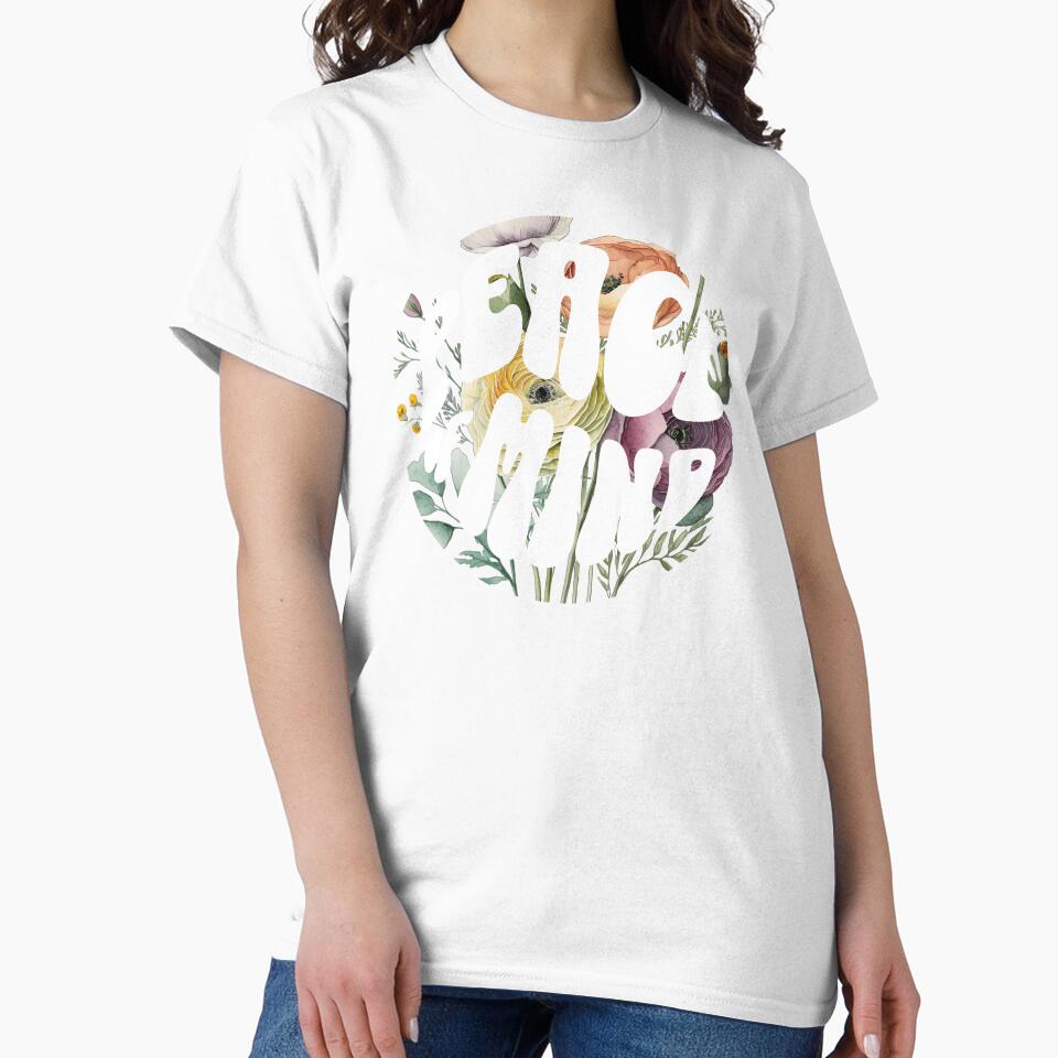 Unisex Peace Of Mind Printed Graphic Tee, Summer by Trend Merch Studio