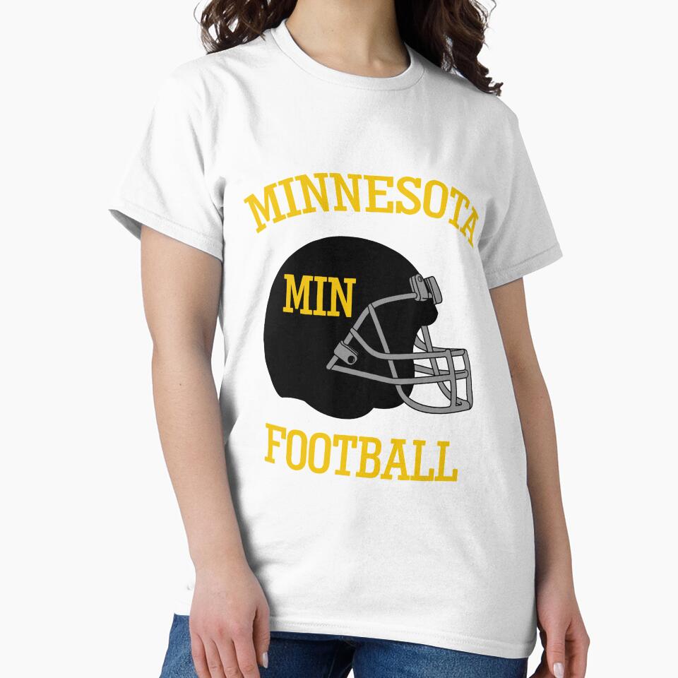 Minnesota Football T-Shirt for Men and Women by AllStarMerch