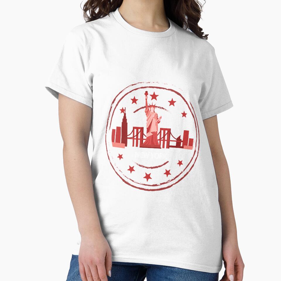 New York | Statue of Liberty T-Shirt for Men and Women by AllStarMerch