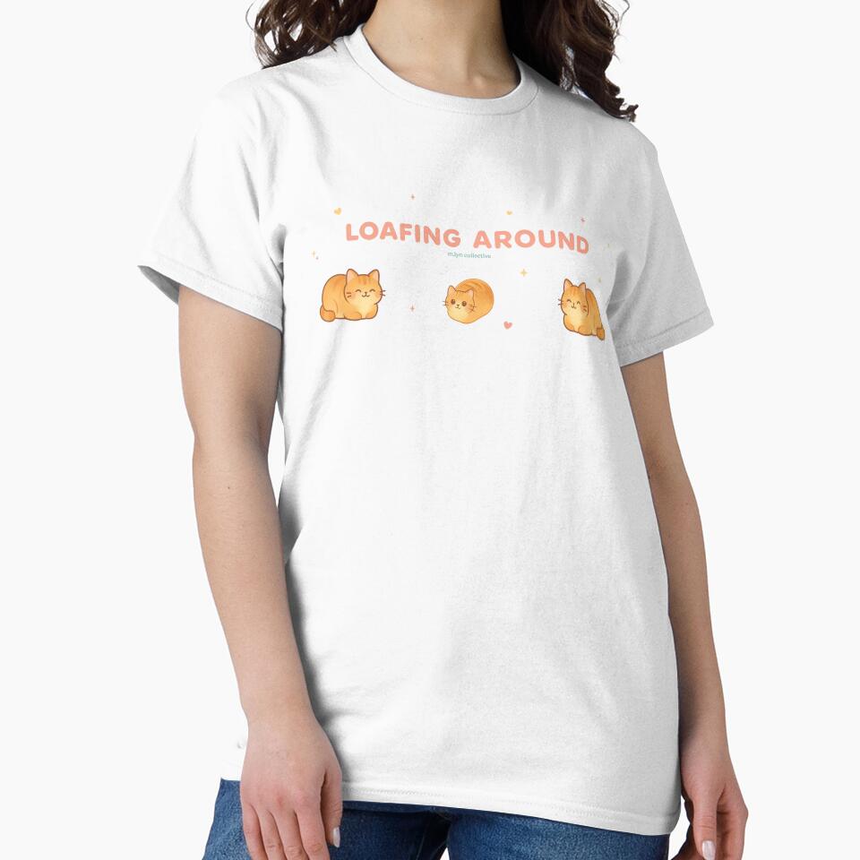 Loafing Around – Cat Bread Loaf Design by MLynCollective