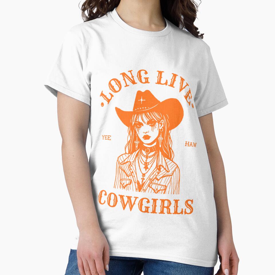Long Live Cowgirls – Western Rodeo Country Girl Aesthetic Design by trendplusco