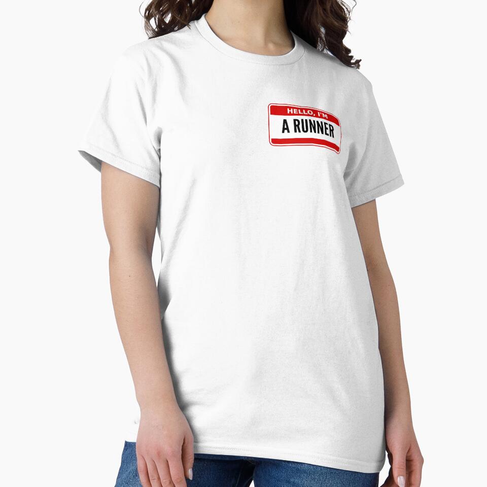 Name Tag Runner by Runner's High