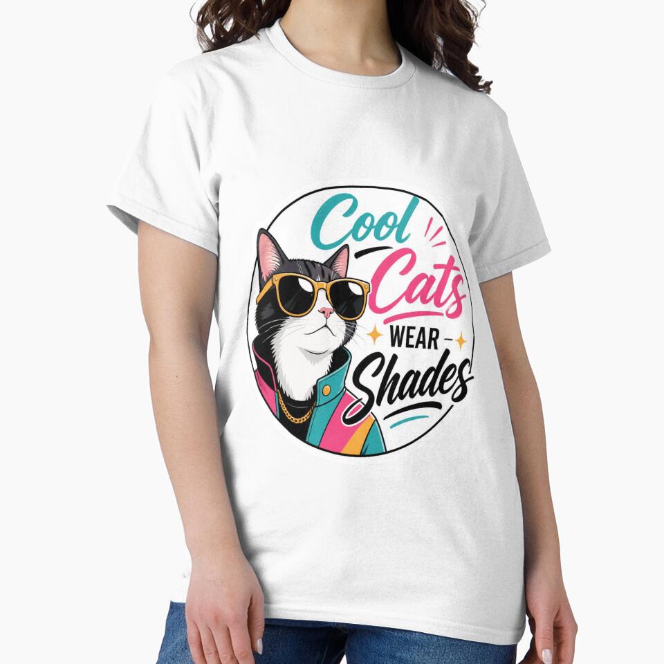 Chillin stylish cool Cat by JC Art Creations