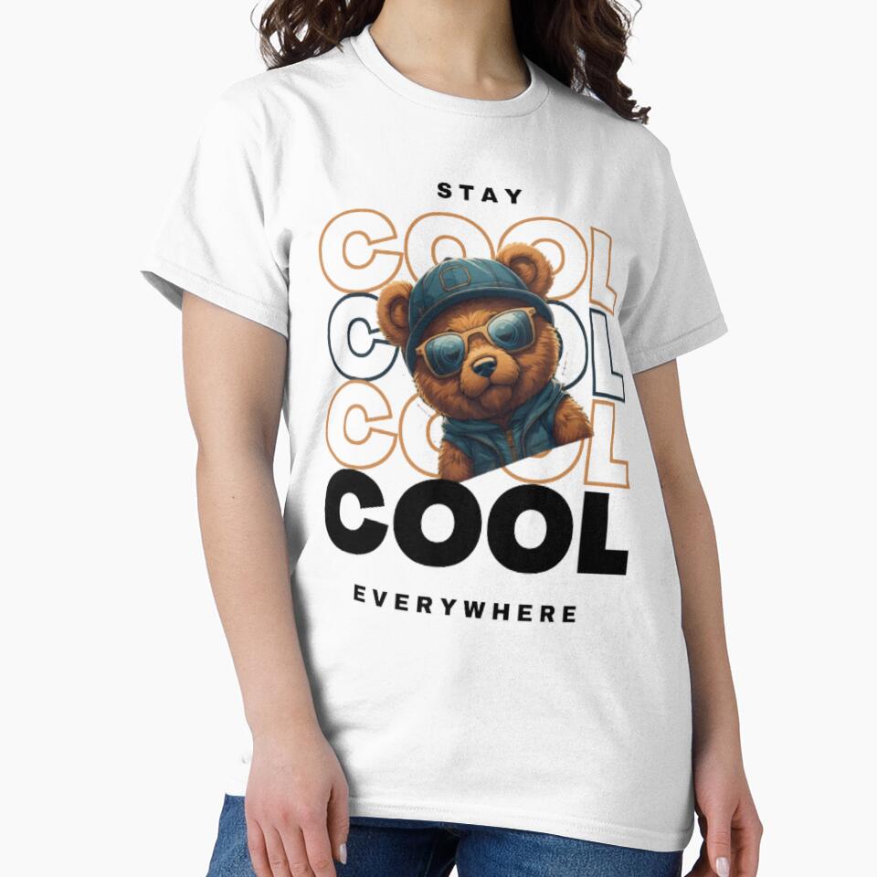 Stylish Cool Bear by DaewyGraphics