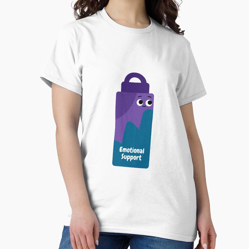 Emotional Support Water Bottle - Grape by Deedy  Studio