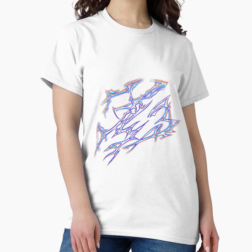 Cyber sigilism chromatic aberration blue by NoLife Artist