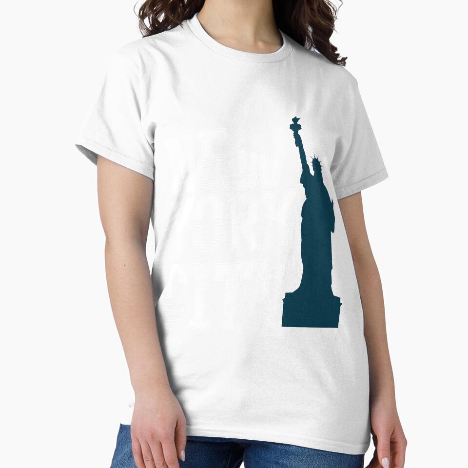 New York T-Shirt for Men and Women by AllStarMerch