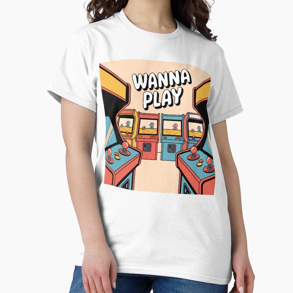 wanna play | retro | arcade machine | console by JSArtDesign