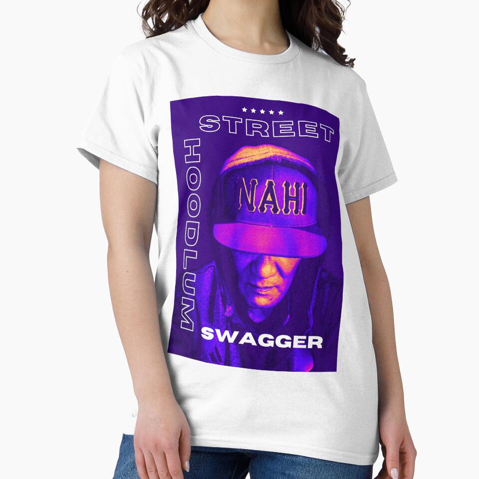 HOODLUM NAHI Ariki Brand Street Wear T-Shirt by ImageWearz