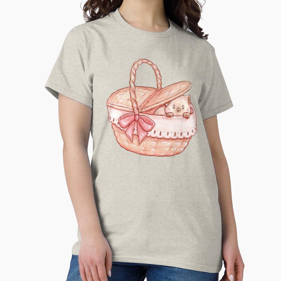 Cat in a picnic basket by Denise, Denisn't