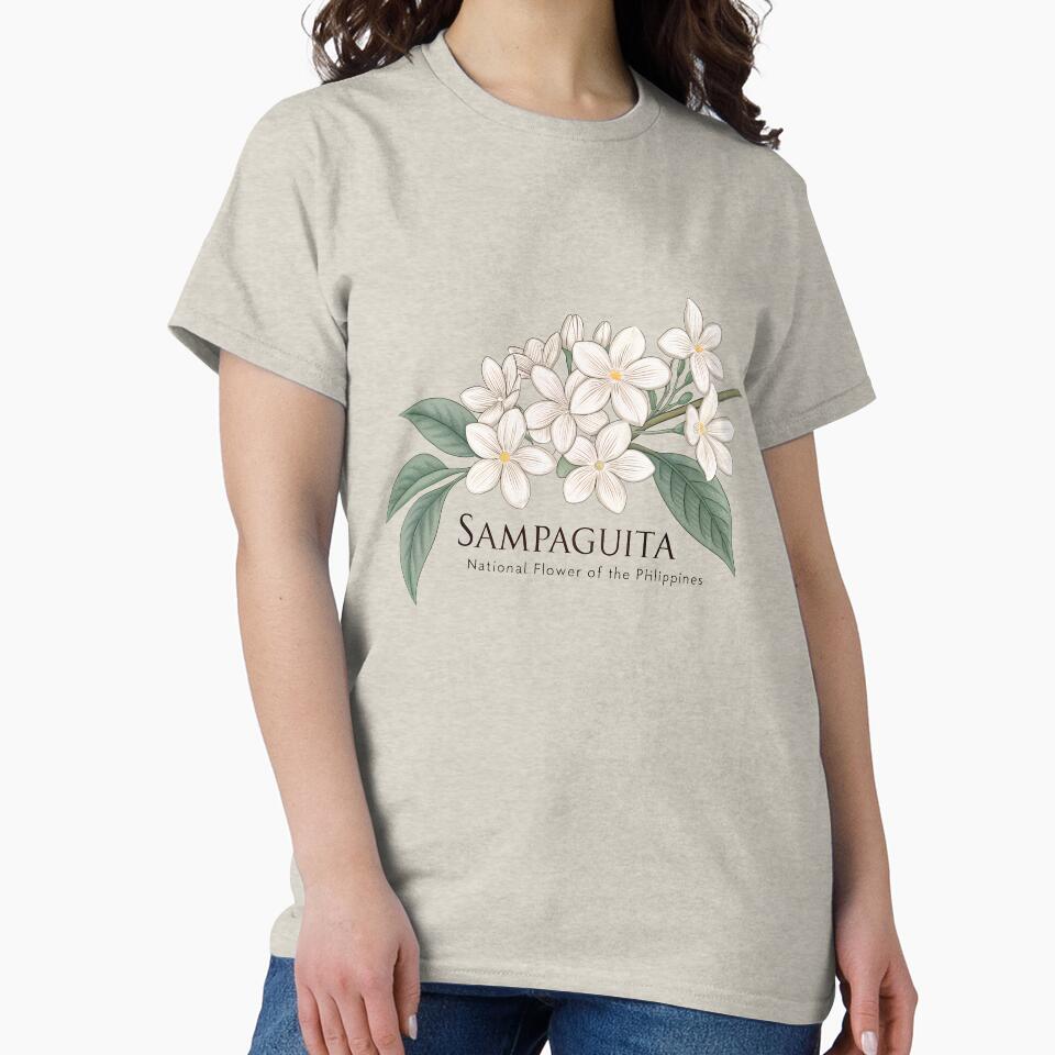 Sampaguita National Flower of the Philippines – Elegant Jasmine Floral Design by VividOrganica