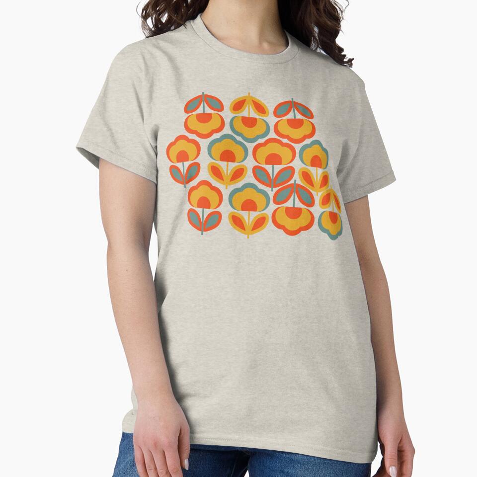 Retro flowers by SophieJewel