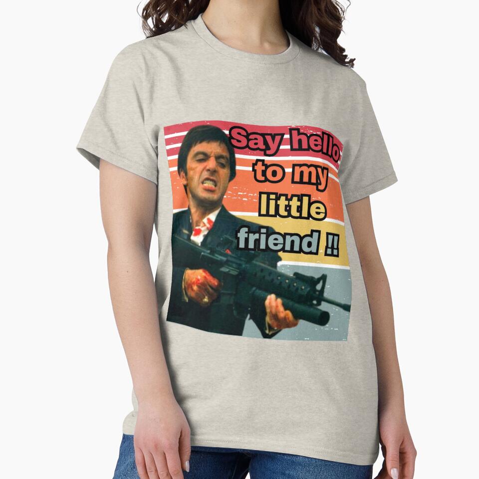 Say hello to my little friend - Scarface pop art - vintage by TheRubberOnion