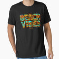 Beach Vibes | Retro Summer Vintage Van Design by AstronautMerch
