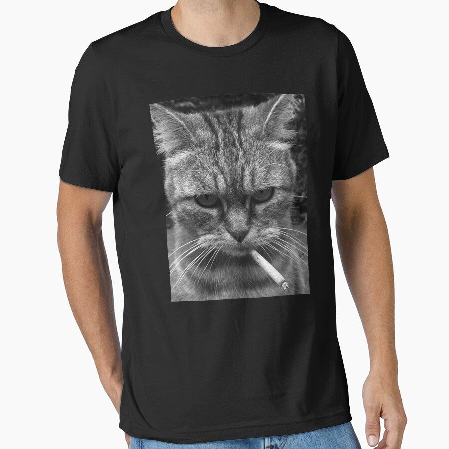 Cat Smoking Cigarette by will freed18