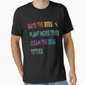 Save The Bees Plant More Trees Clean The Seas Titties by zenzeroart ⭐⭐⭐⭐⭐