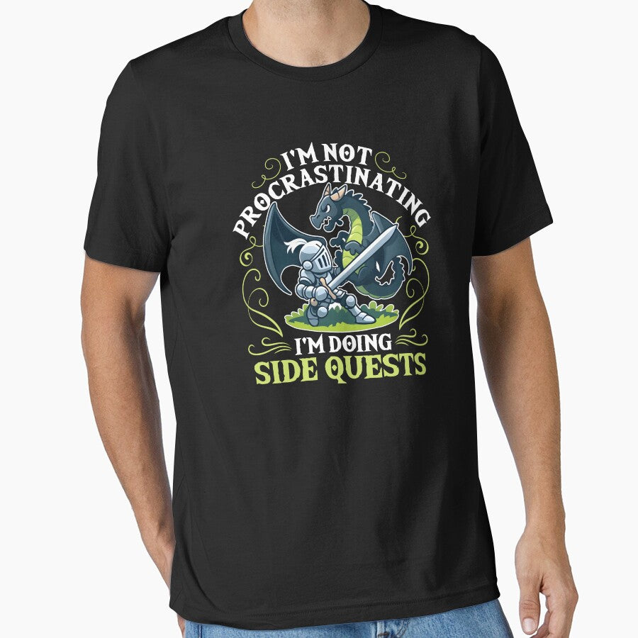 I'm not Procrastinating I'm doing Side Quests RPG by DetourShirts