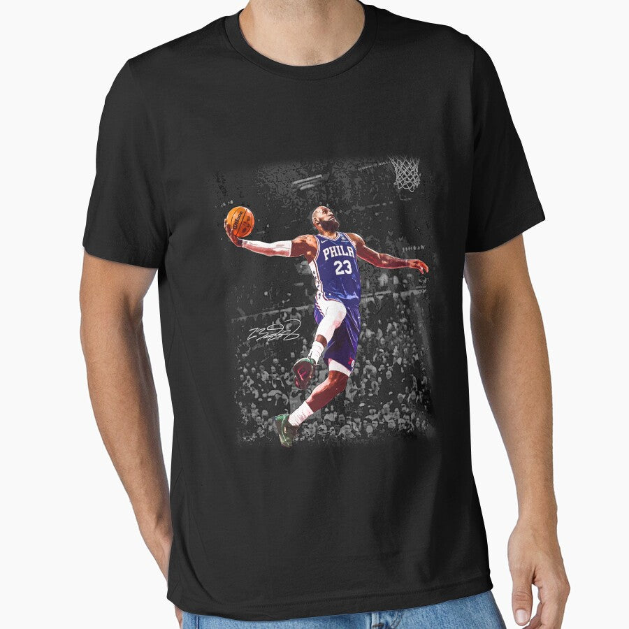 Lebron Sixers Vintage by upbeatculvert83