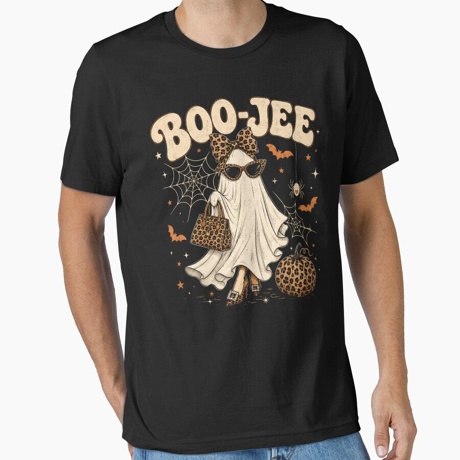 Boo-Jee Stylish Ghost Leopard Print Fashion Halloween by will freed18