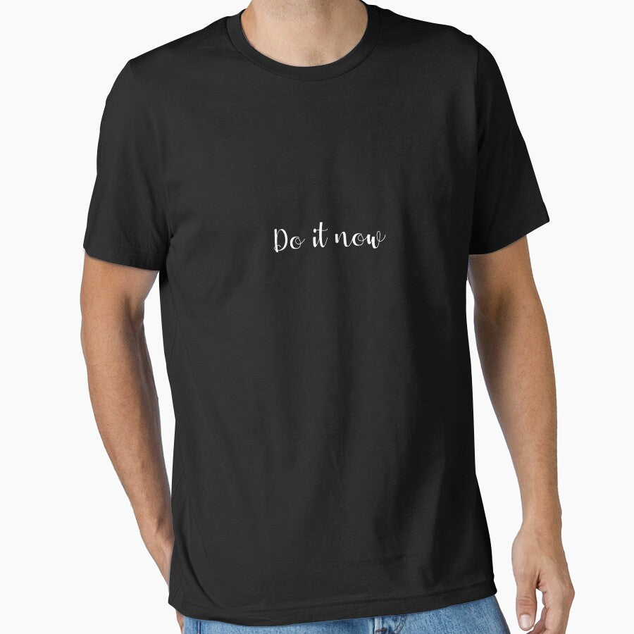 Do It Now inspirational three word quote by flexycreatives