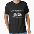 Vintage Kurtis Kraft Inc racing and sports cars - white print by retropetrol