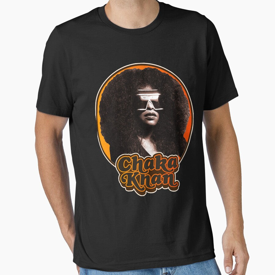 Chaka Khan Tribute Retro Essential T-Shirt by GeorgeBelcher