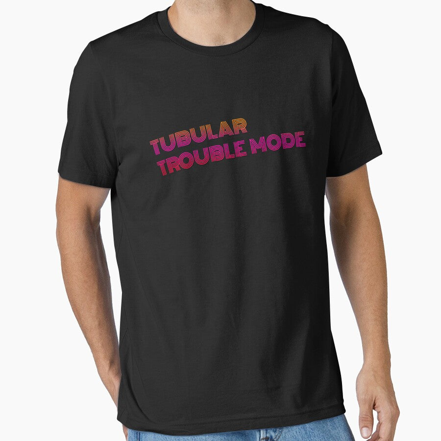 Tubular Trouble Mode Retro 80s Sticker by Studioeightysix