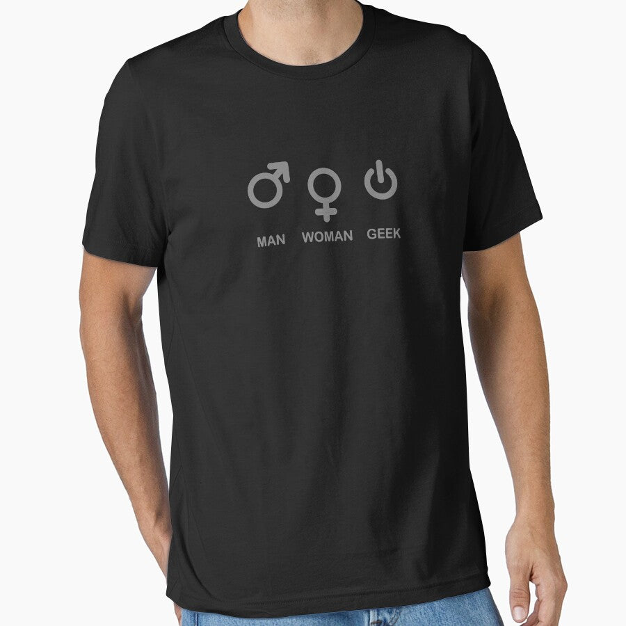 Man Woman Geek by GeeksUnique