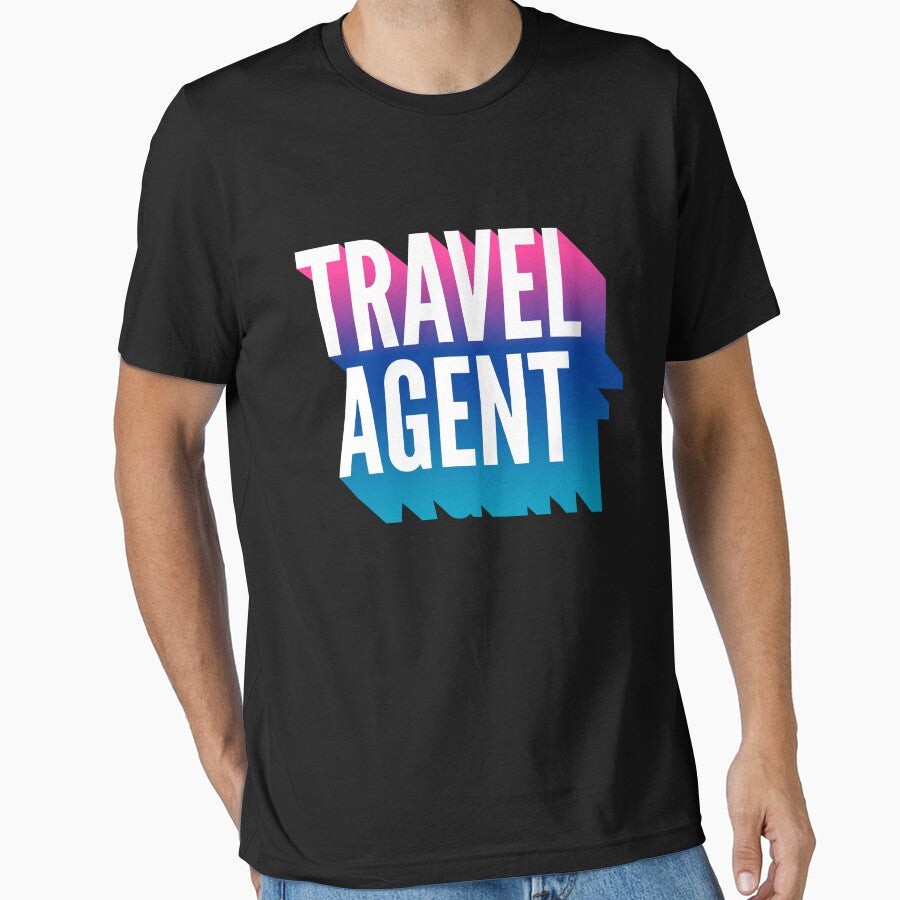 Travel agent With Long Gradient Shadow by SVPOD
