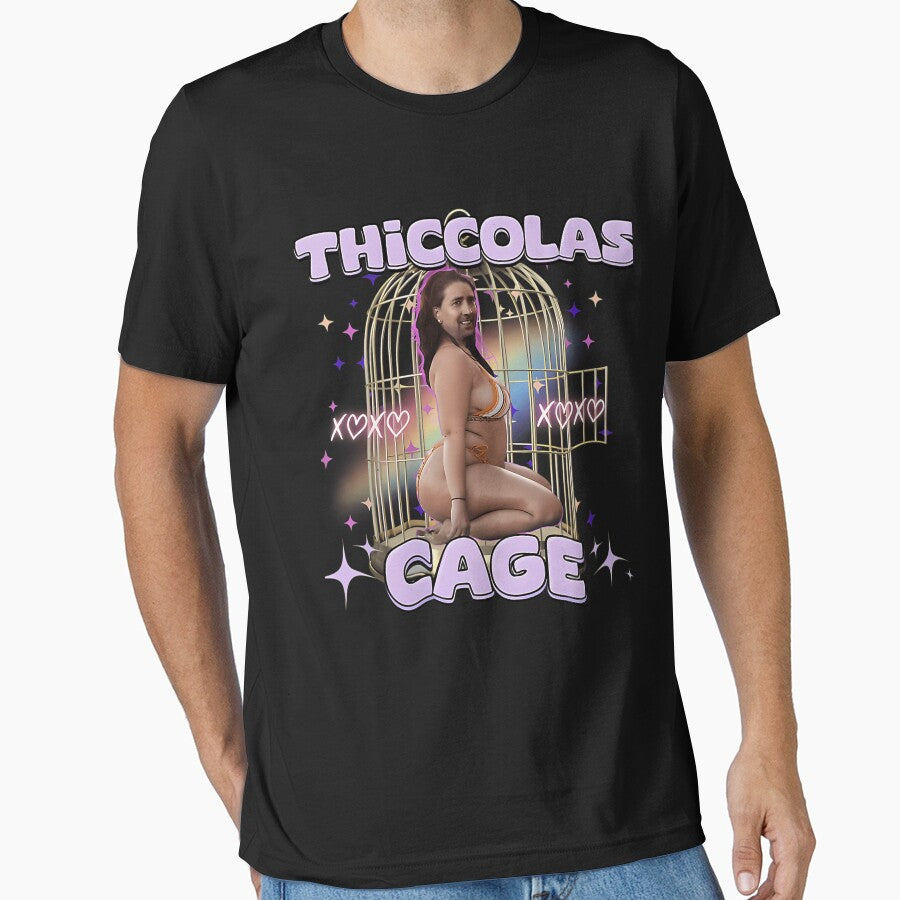 Thiccolas Cage by AmberxlTees