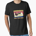 Vintage Fuck your couch Girl on Sofa Classic T-Shirt by toliverboganzb