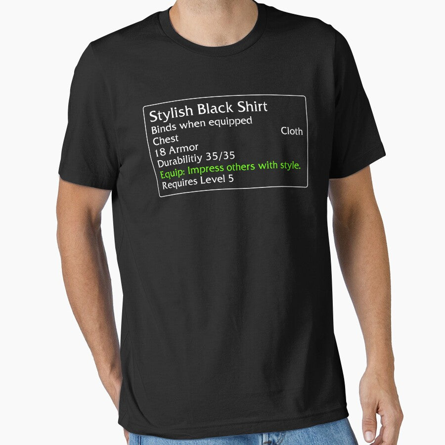 Stylish Black Shirt by DPSmachine