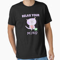 Relax Your Mind! - Cat practicing yoga lotus flower by GLwithUs