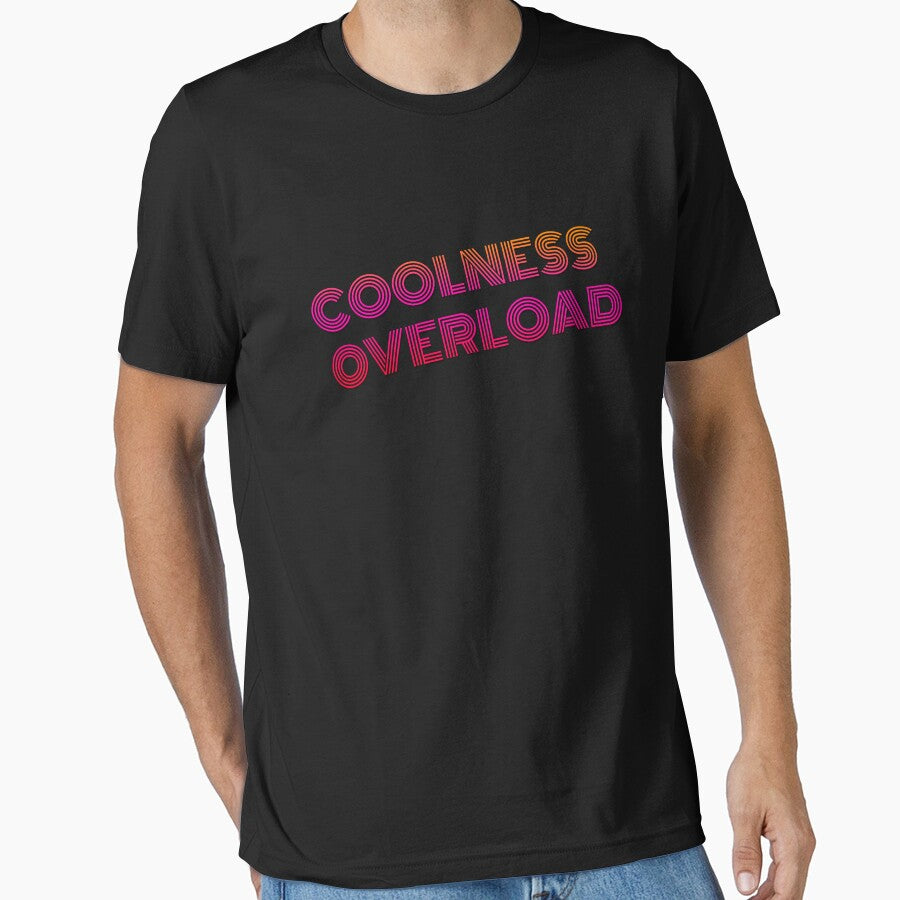 Coolness Overload Retro 80s Sticker by Studioeightysix