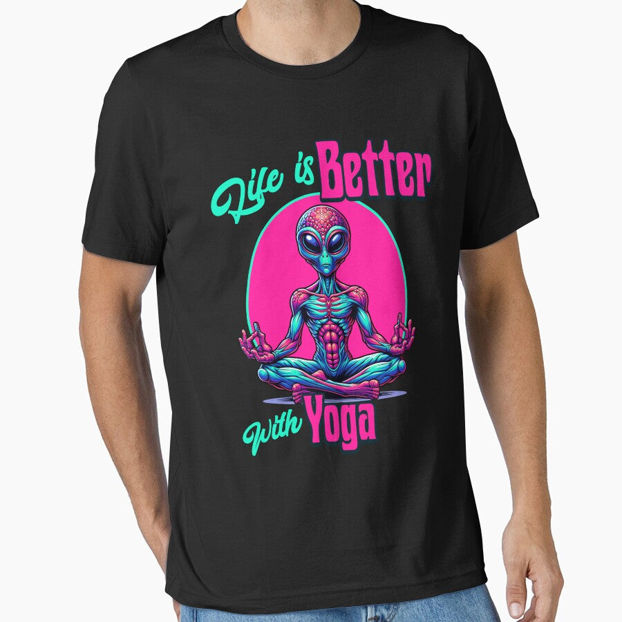 Life Is Better With Yoga by RockBeeDesigns