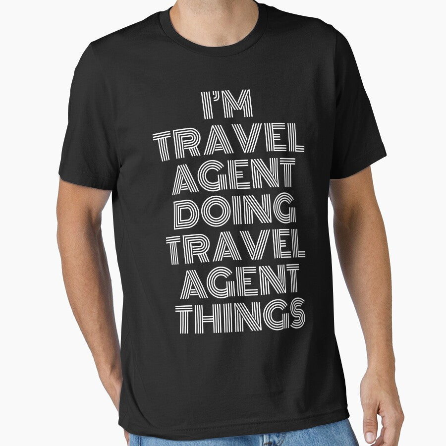 I'm Travel agent Doing Travel agent Things Retro Vintage by SVPOD