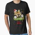 frog and toad on the bike - Merry Christmas by ChosenOnesDen